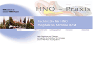 Tablet Screenshot of hno-lampertheim.com